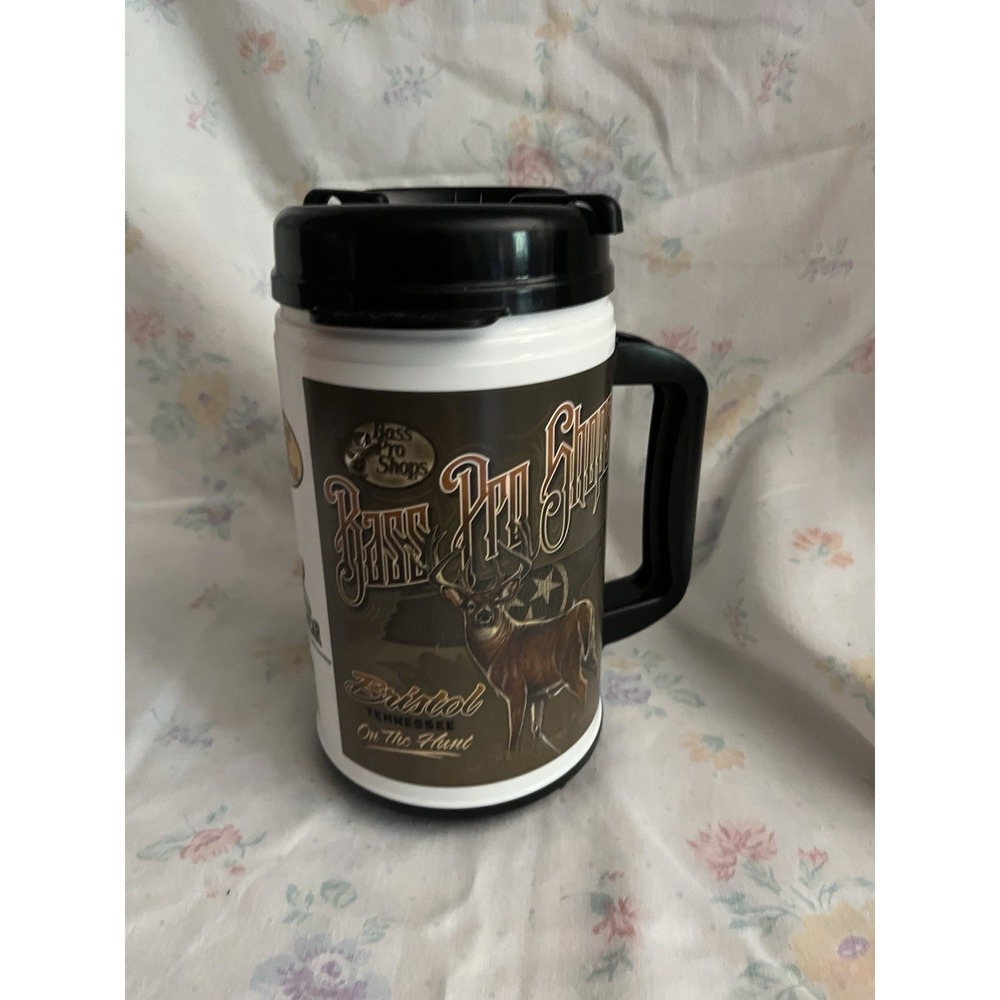 Bass Pro Shops 32oz. Whirley Insulated Coffee Mug Travel Cup Bristol TN On‎ Hunt